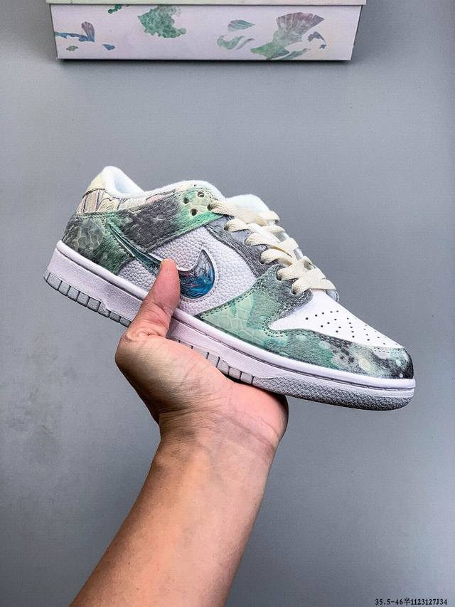 Nike Dunk SB Low Classic Low-Top Skateboard Shoes Pure Original Production Line