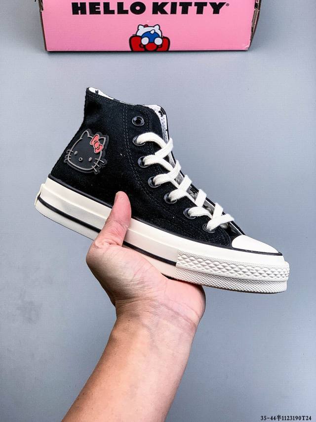 Company Grade! Converse All Star Platform High-Top Casual Canvas Shoes 1123190T2