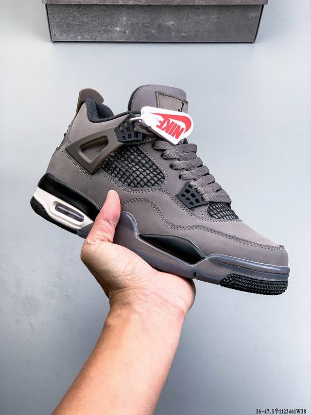 Company Grade! Air Jordan 4 AJ4 Mid-Top Retro Casual Sports Basketball Shoes. Ad
