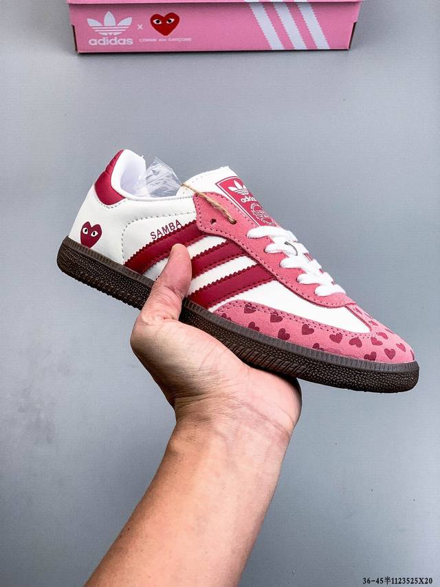 Company Grade! Wales Bonner X Samba Og German Training Shoes Retro Low-Top Casu