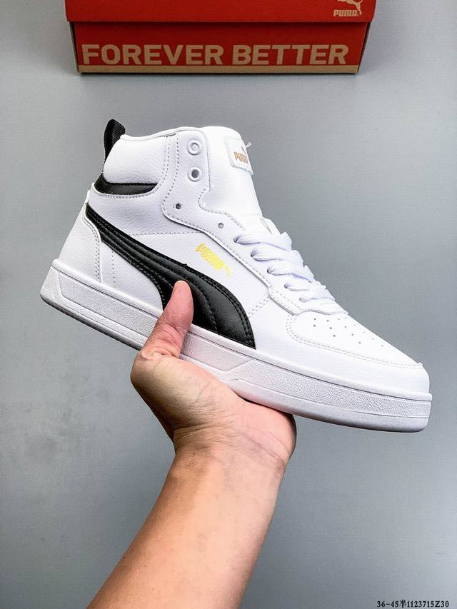 Puma Caven 2.0 Retro Club Puma Anti-slip and Wear-resistant Mid-top German Train