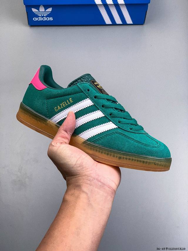 Authentic label, half size! Adidas Gazelle low-top retro versatile casual sports