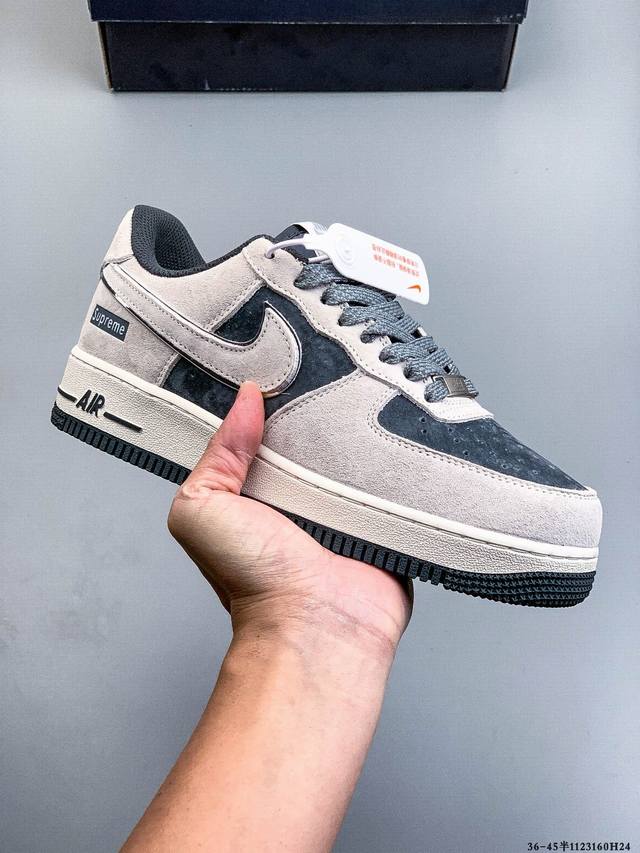 Authentic label on second-layer! Nike Air Force 1 Low, classic and versatile cas