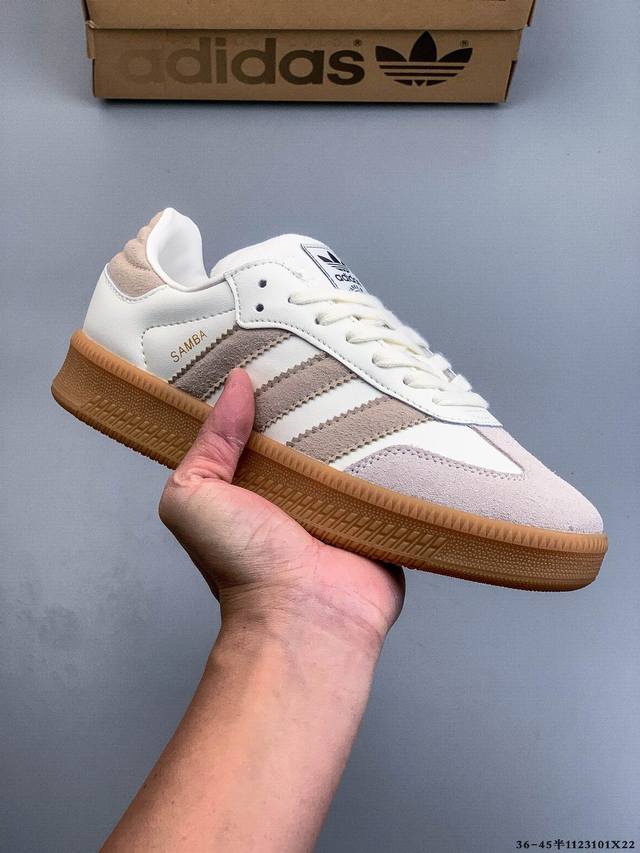 Adidas Samba Xlg Platform Low-Top Retro Sneakers 1123101X22 DDD