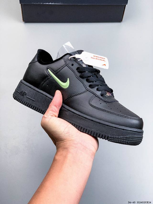 Authentic label on second-layer! Nike Air Force 1 Low, classic and versatile cas