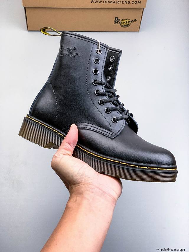 Dr. Martens Classic Thick-Soled High-Top 8-Eye Soft Leather Retro Martin Boots 1