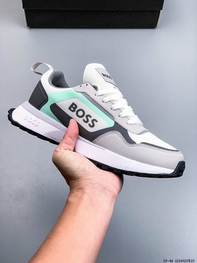 Boss Men's Autumn/Winter New Breathable Comfortable Sports Casual Shoes 1124525X