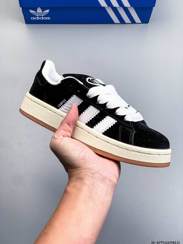 Authentic label, half size! Adidas Originals Campus 80s Classic Retro Low-Top Ve