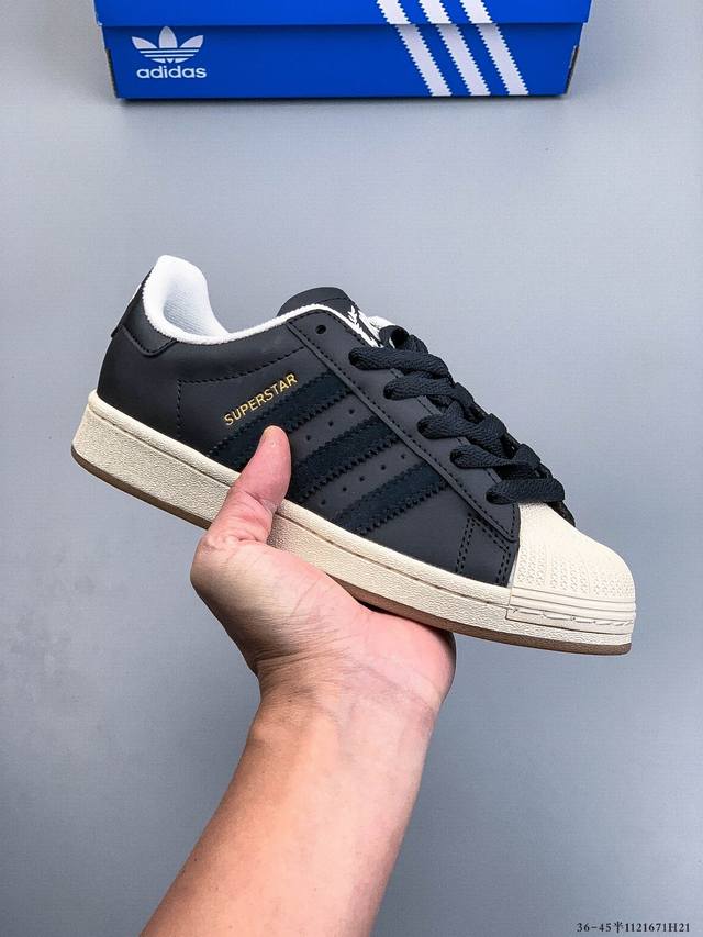 Company-grade! Adidas Superstar II New Versatile Casual Sneakers 1121167H21 DDD