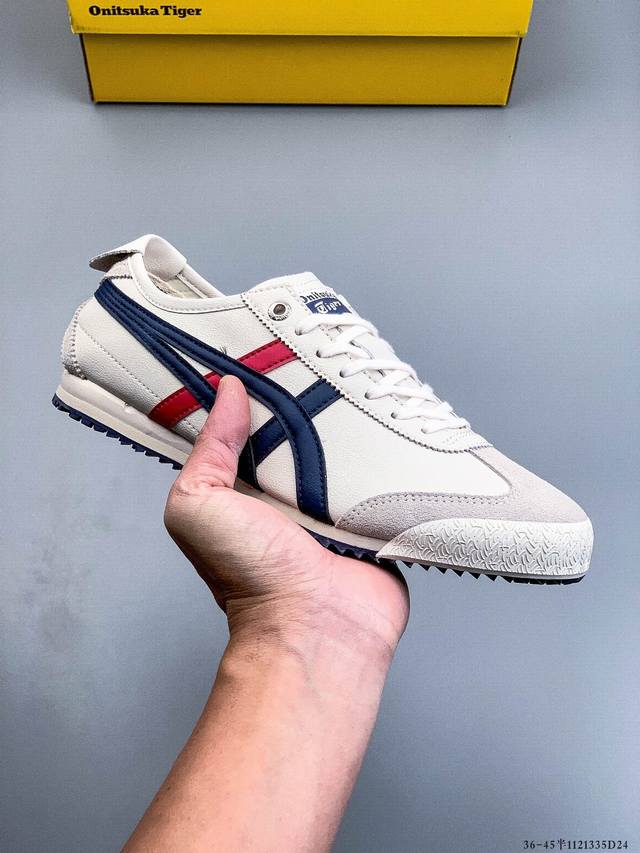 ASICS Onitsuka Tiger Mexico 66 Driving Comfortable Non-slip Wear-resistant Low-