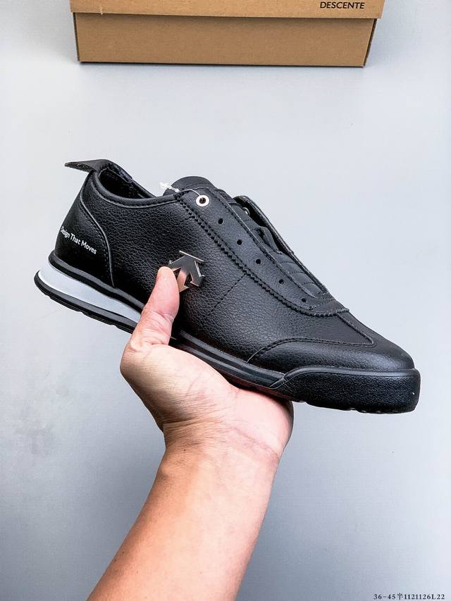 Descente Chron Tempo Slip On Retro Sporty Sneakers Item No.: S Lsn25 1121126L22