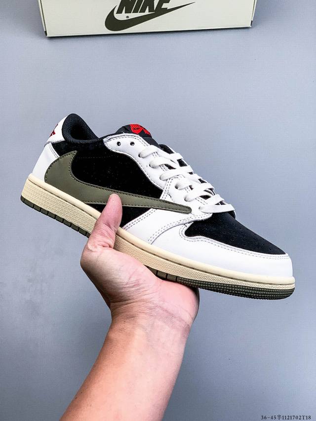 Authentic label, half size! Nike Air Jordan Low 1 Classic Casual Shoes 1121702T1