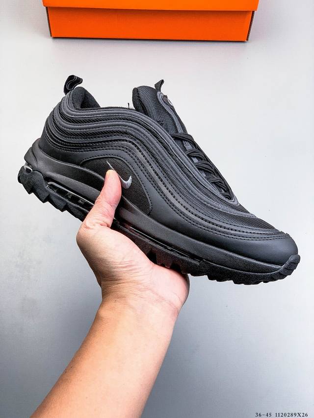Nike Air Max 97 Bullet Series Full-Length Air Cushion Classic Sports and Casual
