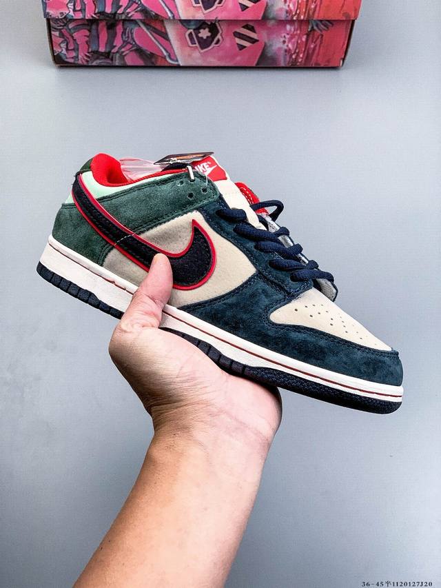 Authentic label on second-layer! Nike SB Dunk Low Pro classic versatile casual s