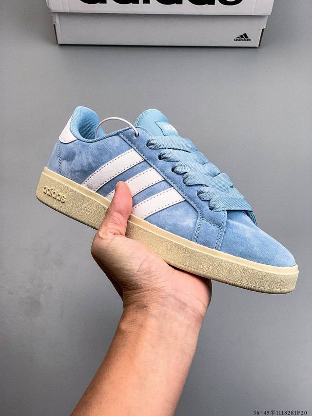 Authentic label, half size! Adidas Grand Courtbeat Base 00S New Arrival Versatil