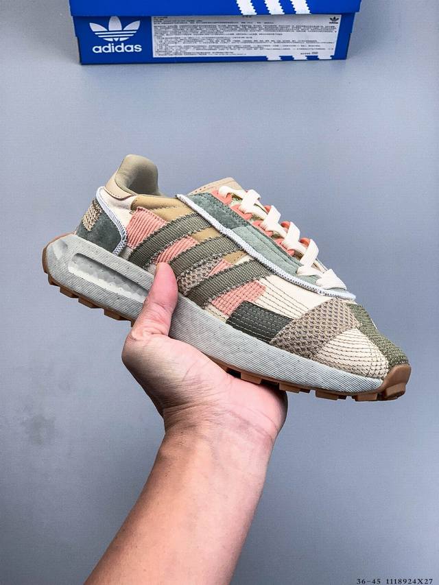 Adidas Retropy E5 New Adidas Sporty Casual Puff Pastel Trefoil Thick-Soled Runni