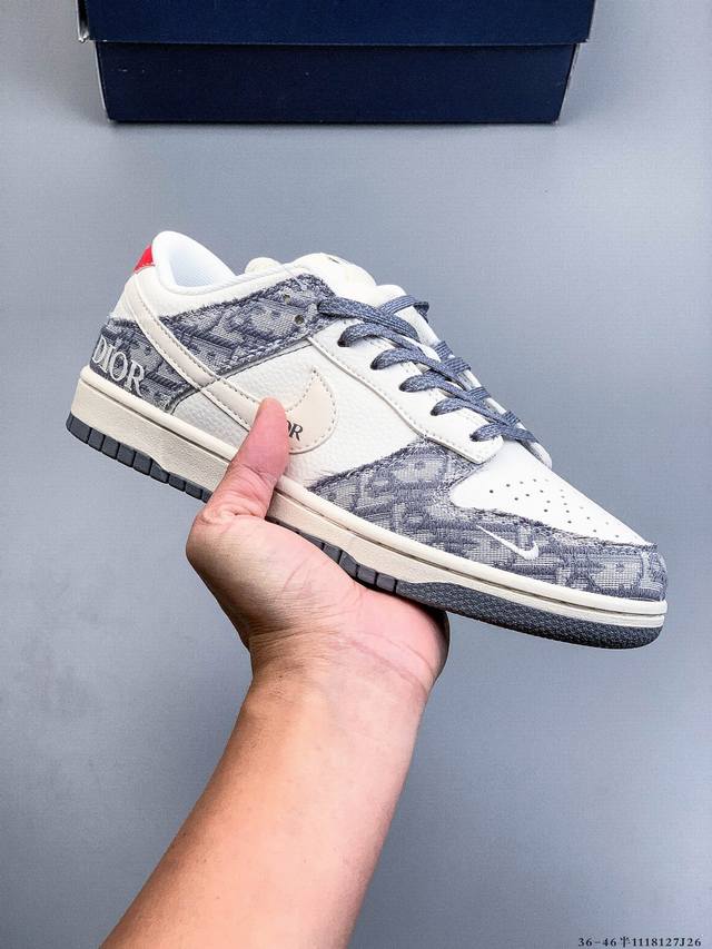 Authentic label on second-layer! Nike SB Dunk Low Pro classic versatile casual s