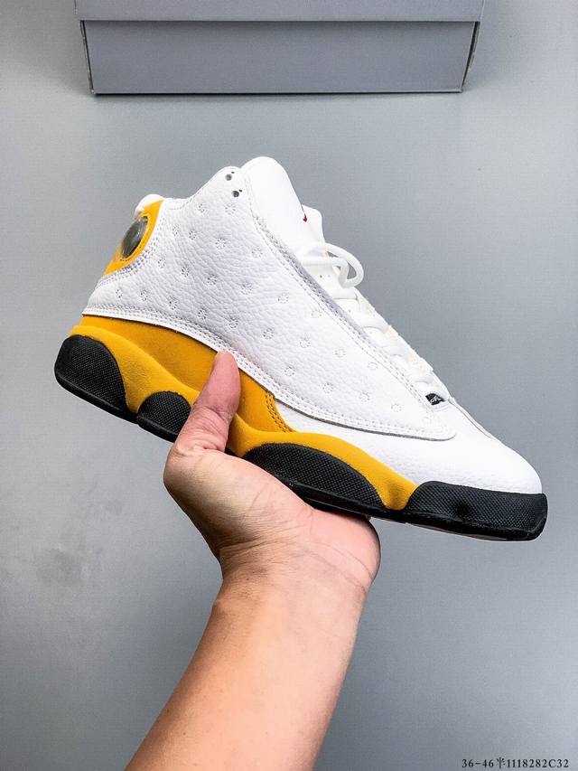 Company Grade! Air Jordan 13 Xiii Brave Blue Michael Jordan AJ13 Retro Mid-Top C