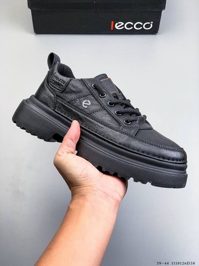 Company Grade! Ecco Men's Classic Lisbon Lace Ecco Street Fun Series Lace-up Cas