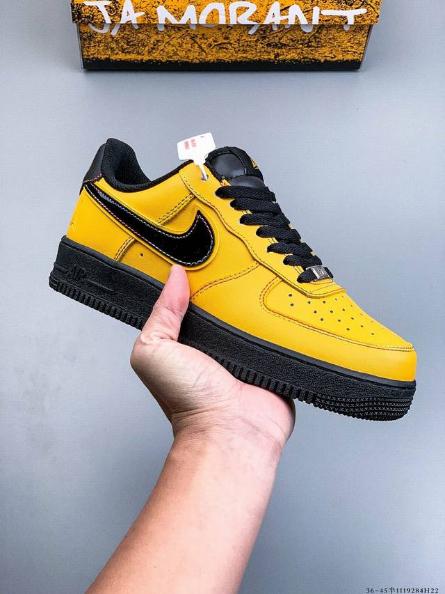 Authentic label on second-layer! Nike Air Force 1 Low, classic and versatile cas