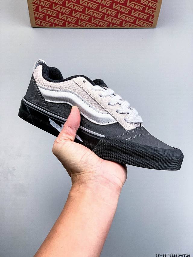 Company Grade! Vans Vault Knu-Skool Vr3 Lx Low-Top Casual Sneakers 1125190T20 DD