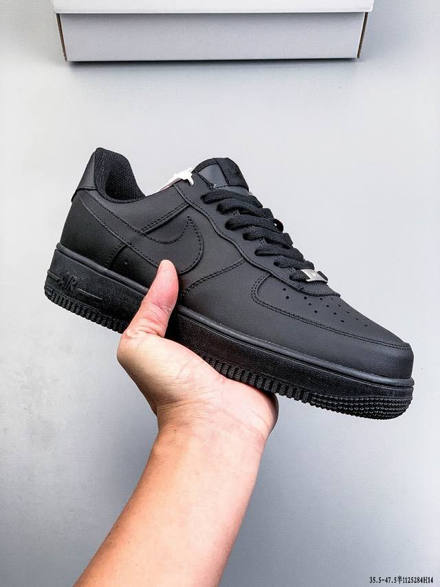 Authentic label on second-layer! Nike Air Force 1 Low, classic and versatile cas