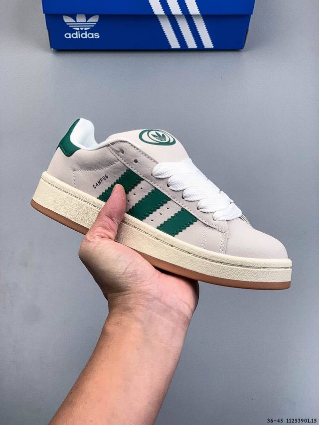 Authentic label, half size! Adidas Originals Campus 80S Classic Retro Low-Top Ve