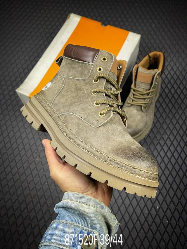 F 2025 Autumn/Winter New Timberland Outdoor Casual Yellow Boots Series. Made in