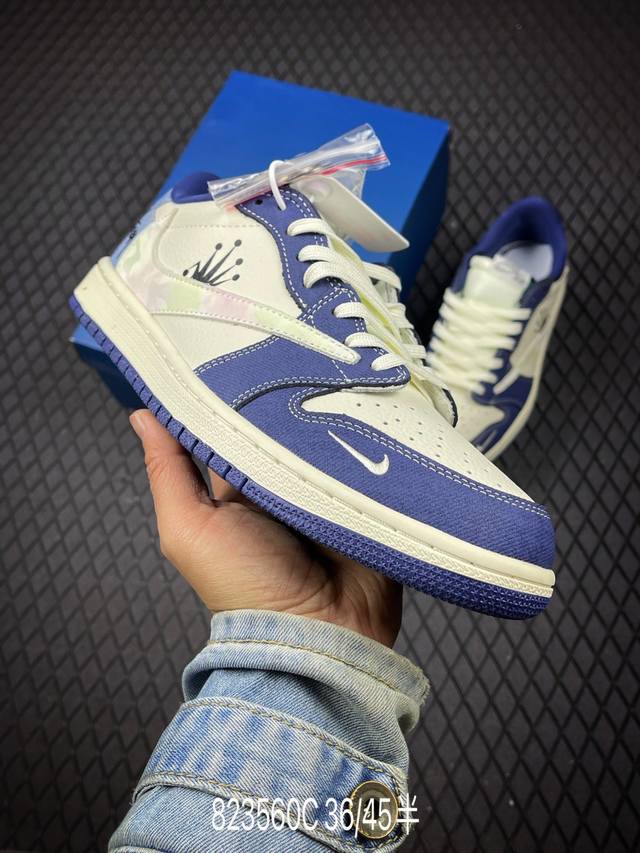 C Factory Grade Nike Air Jordan 1 Low Custom Colorway Custom AJ Collaboration -