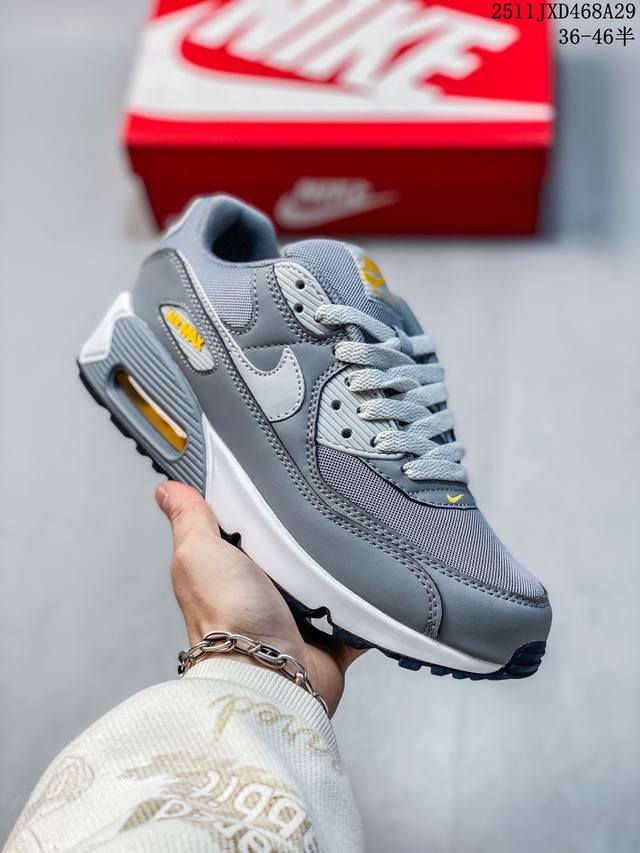 Company Grade Nike Air Max 90 Original Retro Cushion Versatile Casual Sports Ru