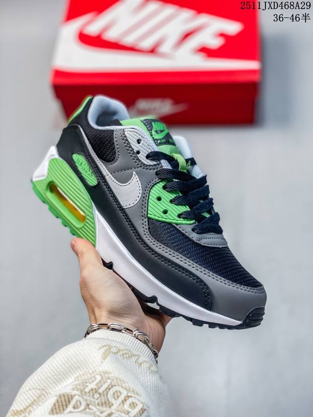 Company Grade Nike Air Max 90 Original Retro Cushion Versatile Casual Sports Ru