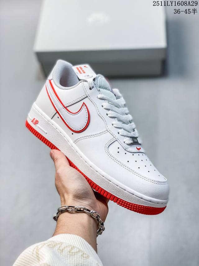 Long-term restock Nike Air Force 1 Low, G-Dragon style, white and black, low-top