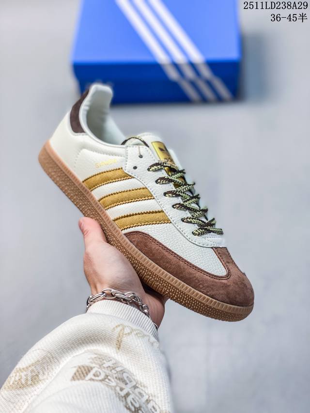 Authentic Adidas Originals Samba Samba Series Gentleman's Style Football Style