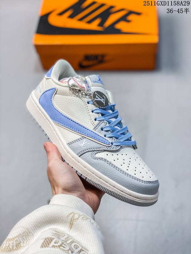 Custom AJ Collaboration - High-End Custom Low-Top Retro Culture Sneakers #Custom