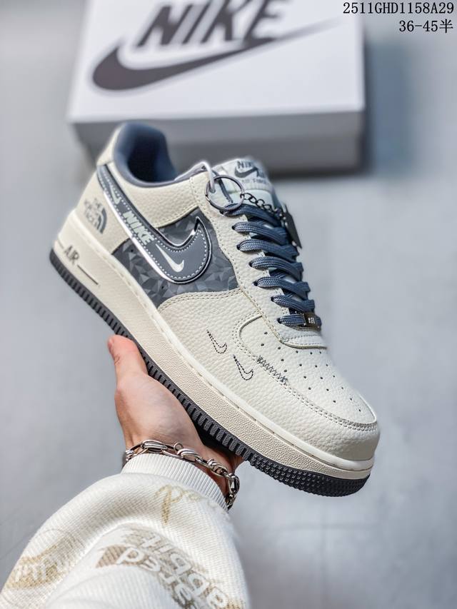 Limited Overseas Release! Factory Grade Nike Air Force 1 '07 Low "The North Face