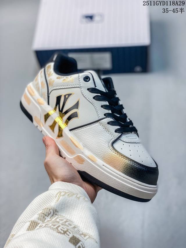 Mlb Chunky Liner PU 'DIY Custom' Simple, Stylish, Versatile, Non-slip, Waterproo