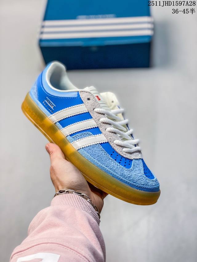 Bad Bunny X Adidas Originals Gazelle Indoor Comfortable, Versatile, Durable Low-