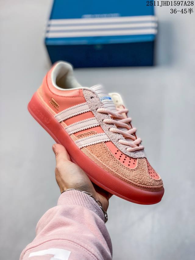 Bad Bunny X Adidas Originals Gazelle Indoor Comfortable, Versatile, Durable Low-