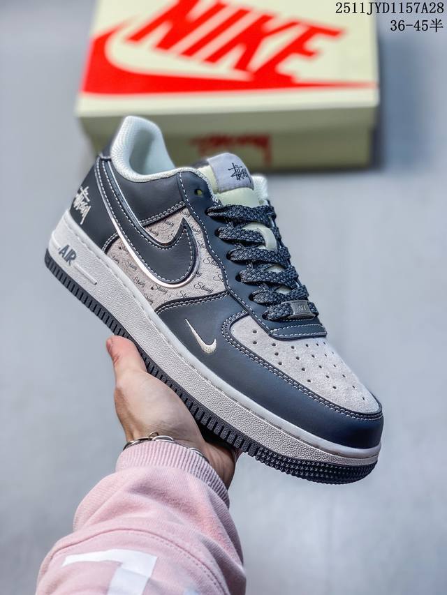 Limited Overseas Release! Factory Grade Nike Air Force 1 '07 Low "Stussy Collabo