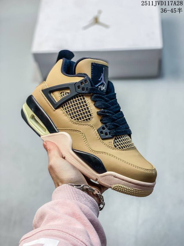 Company-grade Air Jordan 4 Retro "Infrared" AJ4 Men's Basketball Shoes Produced