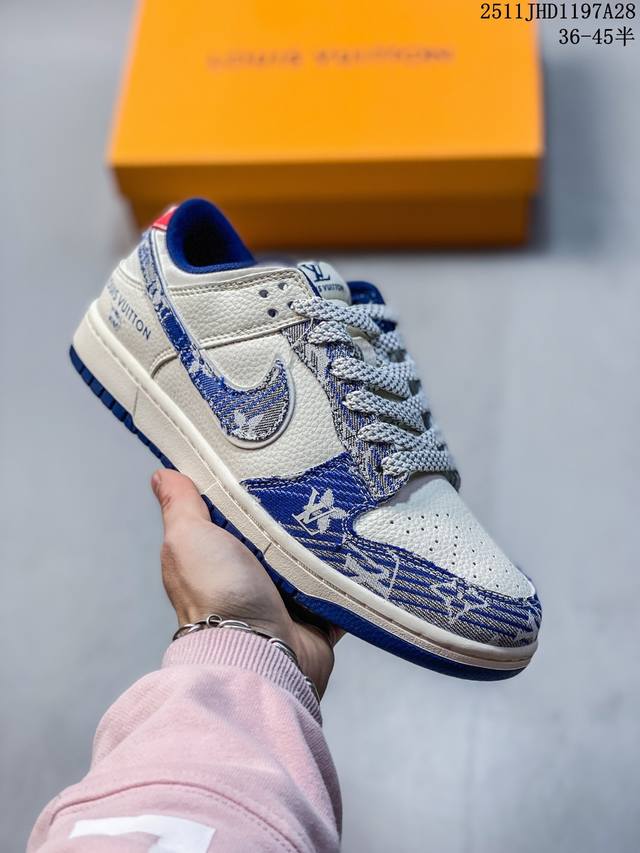 Limited Release of Overseas Hot Item! Factory Grade Nike SB Dunk Low "LV Collab