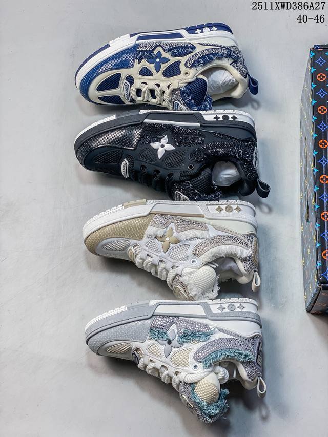 Dongguan Pure Original Top-Tier Version "54 Styles" Louis Vuitton Lv Trainer Ori