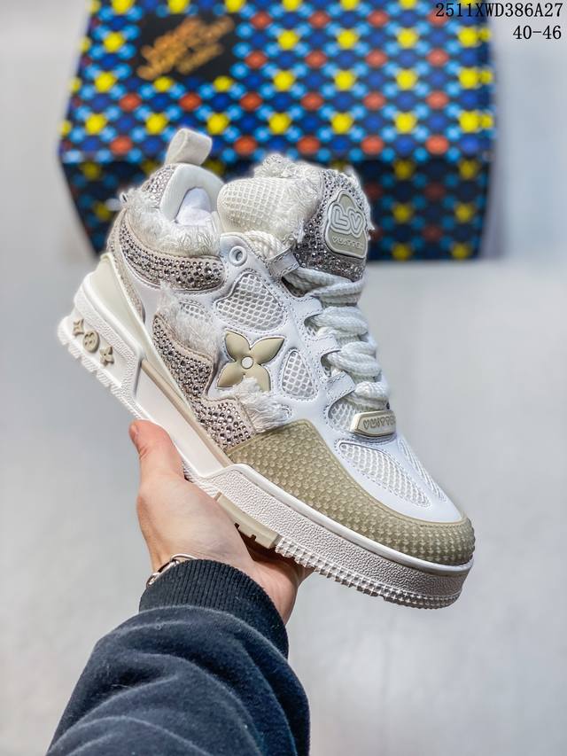 Dongguan Pure Original Top-Tier Version "54 Styles" Louis Vuitton Lv Trainer Ori