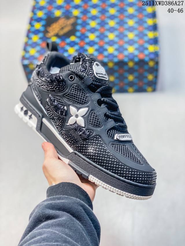 Dongguan Pure Original Top-Tier Version "54 Styles" Louis Vuitton Lv Trainer Ori