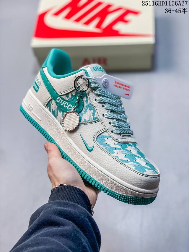 Limited Overseas Release! Factory Grade Nike Air Force 1 '07 Low "Gucci Collabor