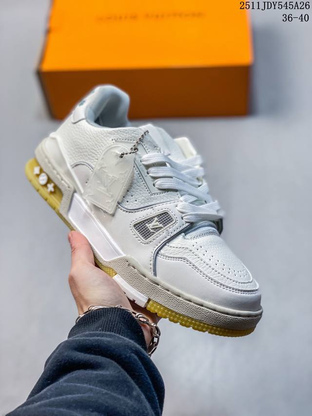 36-45 Drawer Box Louis Vuitton Lv Louis Vuitton sneakers Lv basketball shoes sty