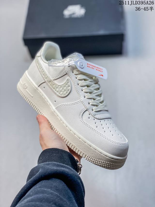 Nike Air Force 1 '07 Low-top Versatile Casual Sneakers. Soft, responsive cushio