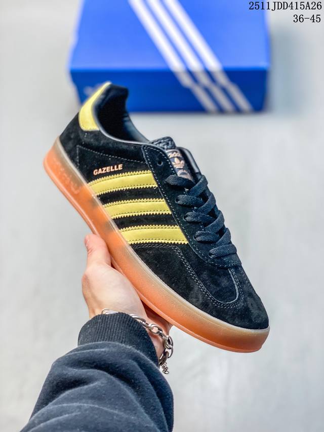 Adidas Originals Gazelle Bold W Platform Leather Casual Non-Slip 11Jdd415A26 DDD