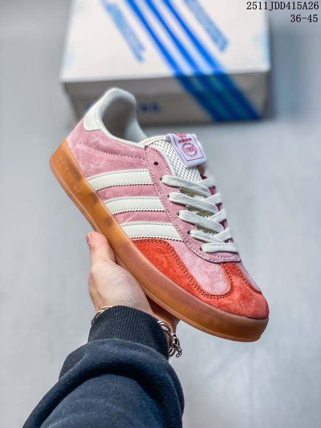 Adidas Originals Gazelle Bold W Platform Leather Casual Non-Slip 11Jdd415A26 DDD