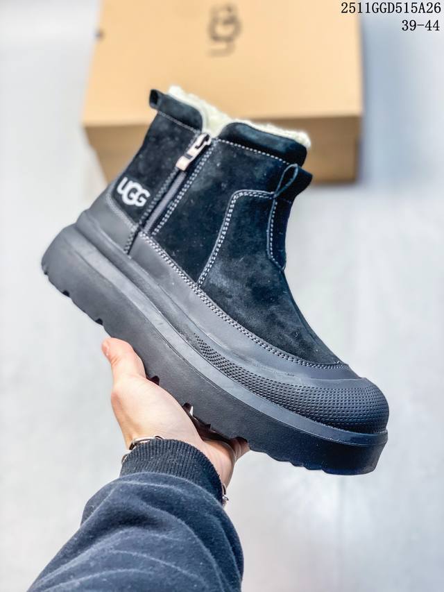 Ugg Tatz Series Thick Mule Style Closed-Toe 5cm Half-Slippers Ethnic Style Autum